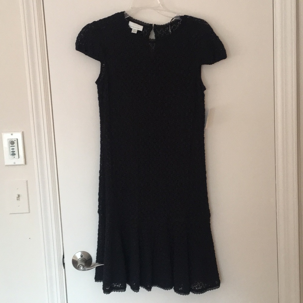 Donna Morgan Black Lace Dress